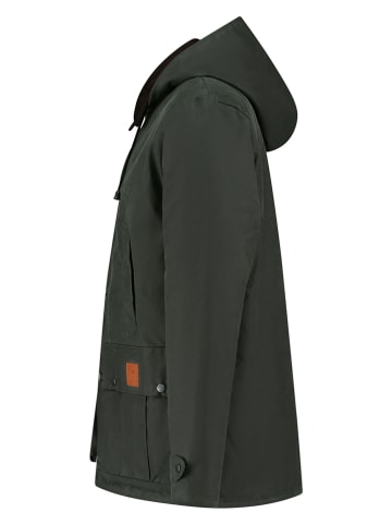 MGO leisure wear Kurtka przejściowa "Brandon" w kolorze ciemnozielonym