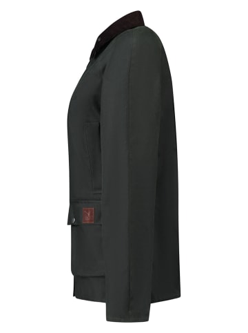 MGO leisure wear Kurtka przejściowa "Carrie" w kolorze ciemnozielonym