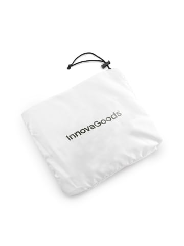 InnovaGoods Fartuch w kolorze biało-czarnym z przyssawkami do strzyżenia brody