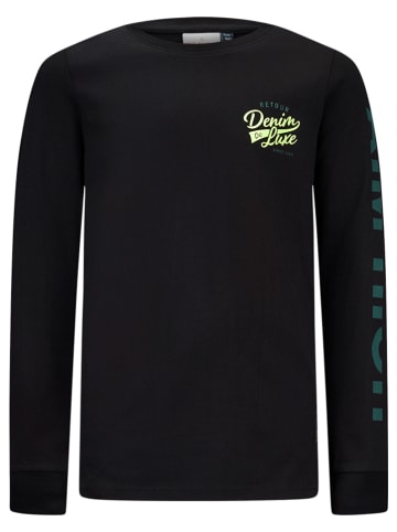 Retour Longsleeve in Schwarz