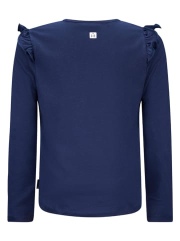 Retour Longsleeve in Dunkelblau