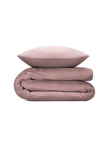 Zo!Home Beddengoedset "Velluto" oudroze