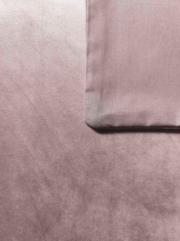 Zo!Home Komplet pościeli "Velluto" w kolorze szaroróżowym