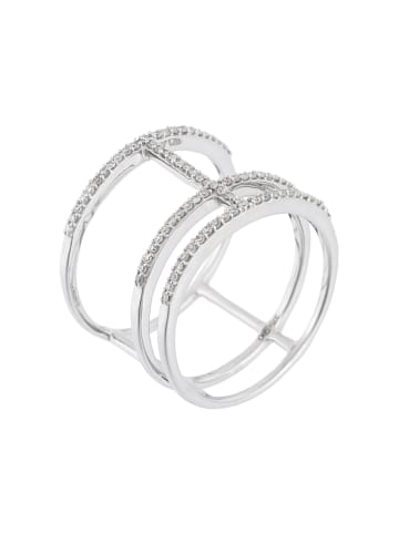 DIAMANTA Witgouden ring met diamanten