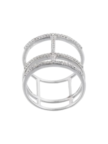 DIAMANTA Witgouden ring met diamanten
