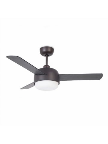 LEDS C4 Plafonnière "Fan" bruin - Ø 106,5 cm