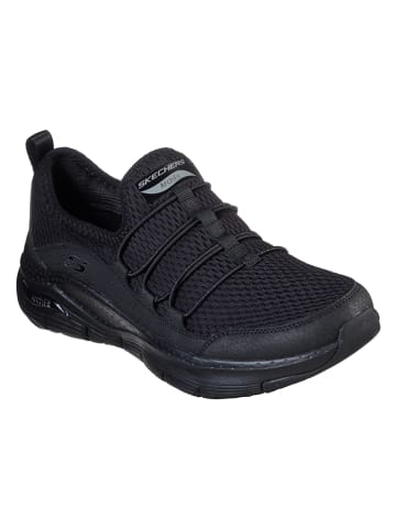 Skechers Slippersy "Arch Fit Lucky Thoughts" w kolorze czarnym