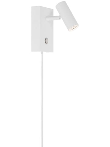 Nordlux Lampa ścienna LED "Omari" w kolorze białym - KEE F (A-G) - (W)12 x Ø 3 cm