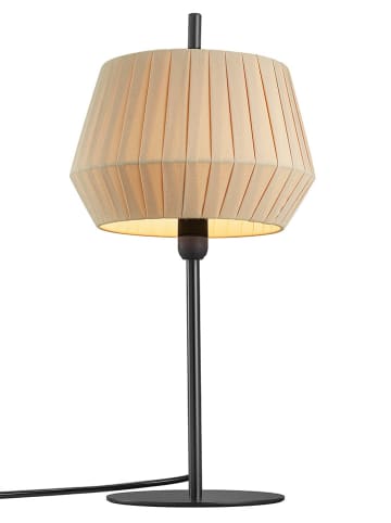 Nordlux Tafellamp "Dicte" zwart/beige - (H)42,5 x Ø 21 cm