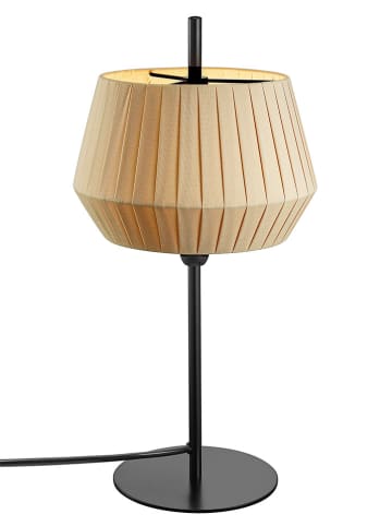 Nordlux Tafellamp "Dicte" zwart/beige - (H)42,5 x Ø 21 cm