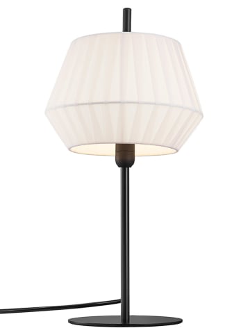 Nordlux Tischleuchte "Dicte" in Schwarz/ Weiß - (H)42,5 x Ø 21 cm