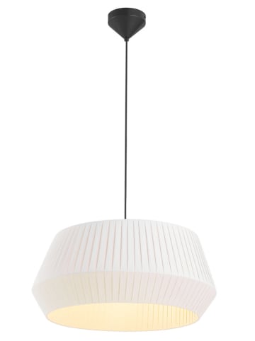 Nordlux Hanglamp "Dicte 53" zwart/wit - (H)29 x Ø 53 cm