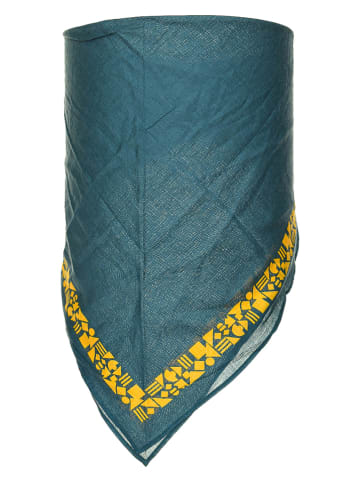 Buff Sjaal groen - (L)30 x (B)37 cm