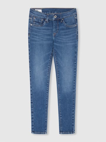 Pepe Jeans Spijkerbroek "Pixlette" - slim fit - blauw