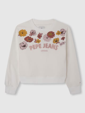 Pepe Jeans Sweatshirt "Eleanor" crème