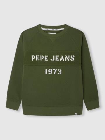 Pepe Jeans Bluza "Orson" w kolorze khaki