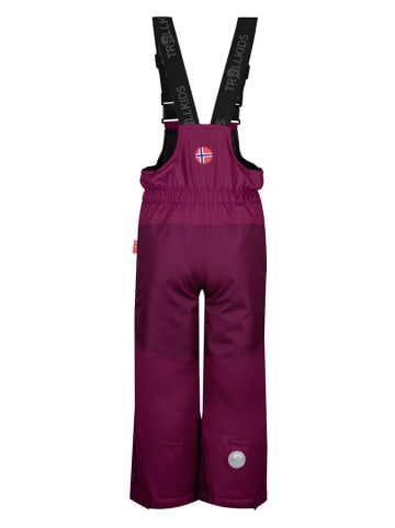 Trollkids Spodnie narciarskie "Nordkapp" w kolorze fioletowym