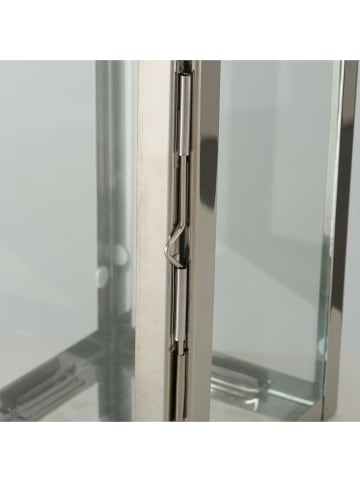 Boltze 2er-Set: Laternen "Caruso" in Silber