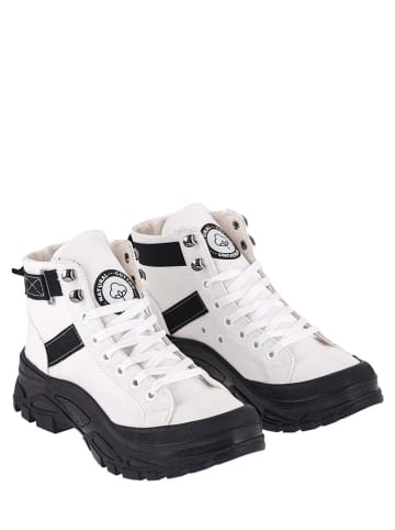 Cotto Sneakersy w kolorze biało-czarnym