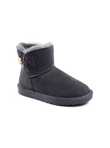 Gooce Leren winterboots "Bientot" grijs