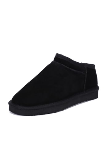 Gooce Leren winterboots "Jack" zwart