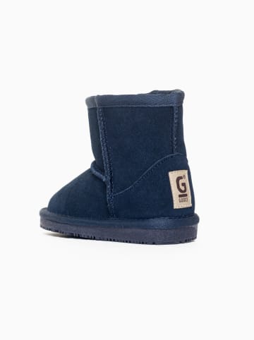 Gooce Leren winterboots "Ethel Toddler" donkerblauw