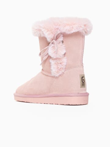Gooce Leder-Winterstiefel "Alissa" in Rosa