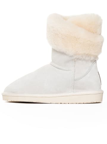 Gooce Leren winterlaarzen "Beverly" wit