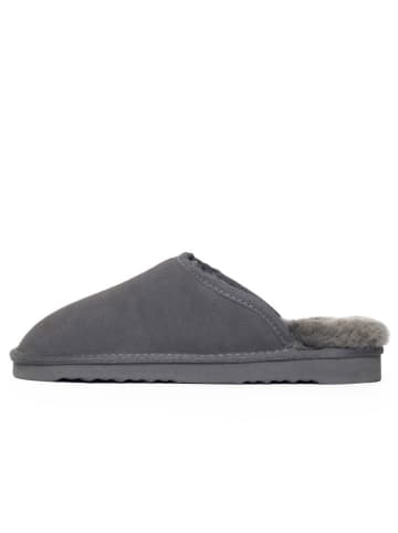 Gooce Pantoffels van schapenvacht "Emerald" grijs