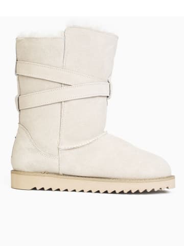 Gooce Leren winterlaarzen "Huntspill Waterproof" wit