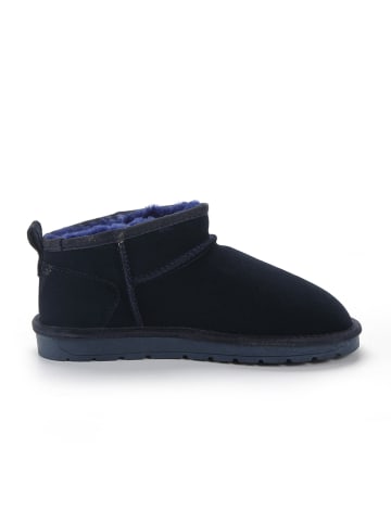 Gooce Leder-Winterboots "Mindy" in Dunkelblau