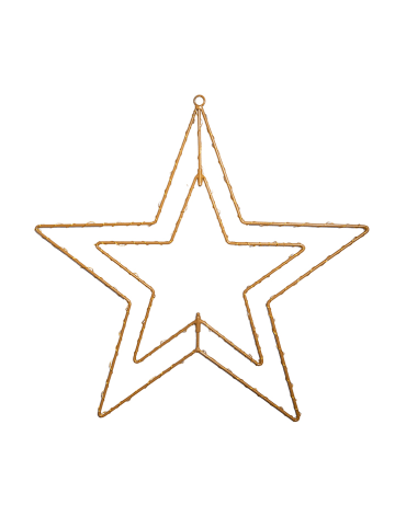 näve LED-Dekoleuchte "Stern" in Gold - Ø 40 cm