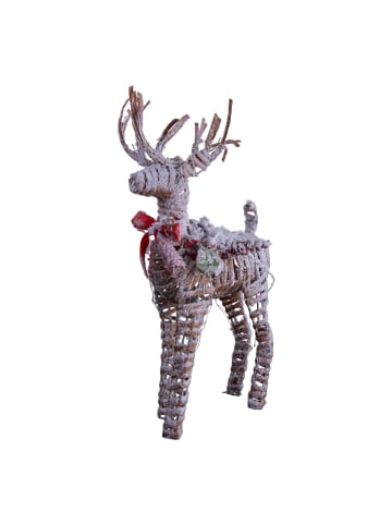 näve LED-Dekoleuchte in Hellbraun - (B)40 x (H)40 x (T)10 cm