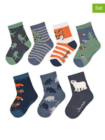 Sterntaler 7-delige set: sokken meerkleurig