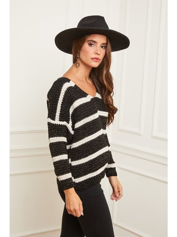 L'armoire de Suzette Trui zwart/wit