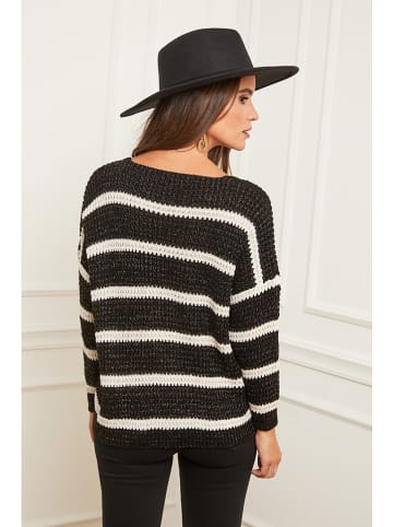 L'armoire de Suzette Trui zwart/wit