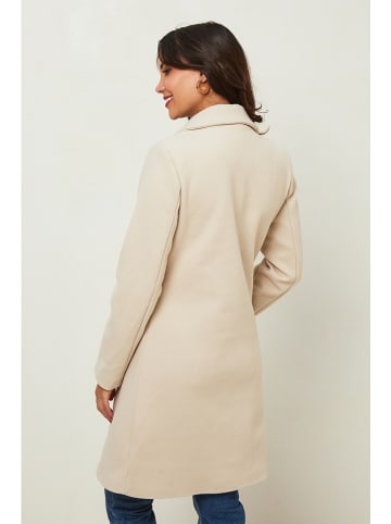 L'armoire de Suzette Übergangsmantel in Creme