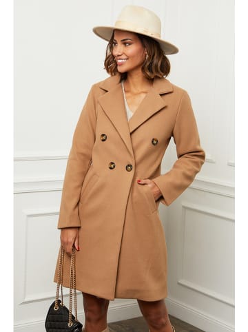 L'armoire de Suzette Übergangsmantel in Camel