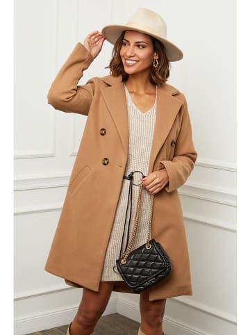 L'armoire de Suzette Übergangsmantel in Camel
