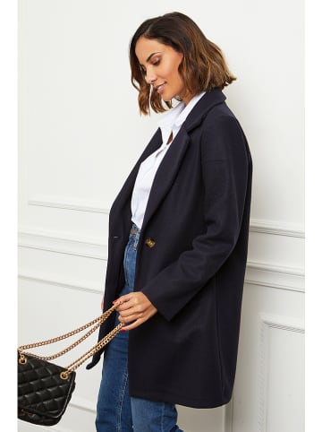 L'armoire de Suzette Płaszcz przejściowy w kolorze granatowym