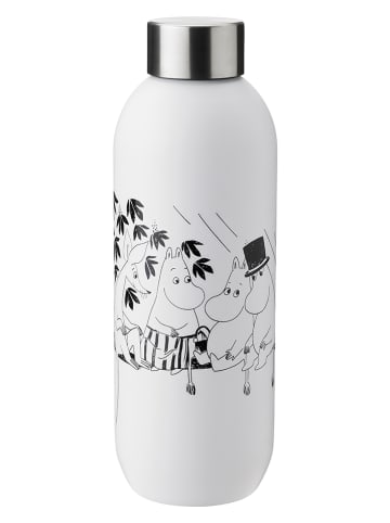 Stelton Butelka termiczna "Keep Cool" w kolorze białym - 750 ml