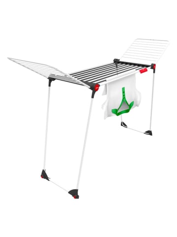 Vileda Wäscheständer "Soft care" in Weiß/ Schwarz - (B)215 x (H)128 x (T)56 cm