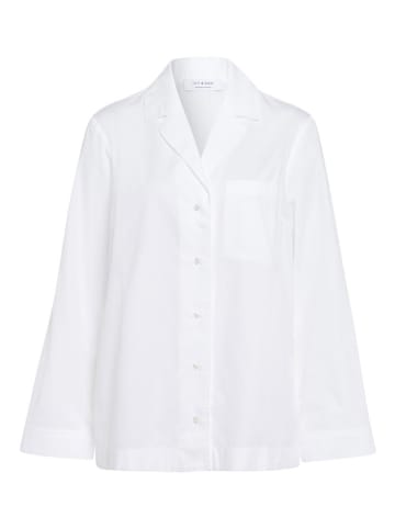 IVY & OAK Pyjama-Hemd in Weiß