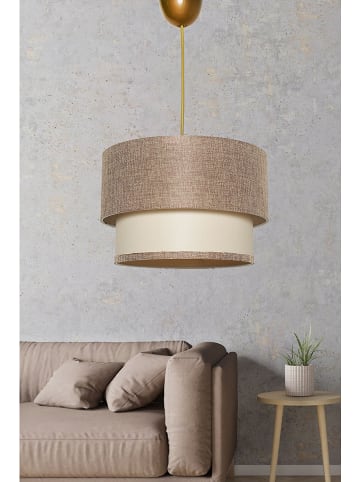 Opviq Lampa wisząca w kolorze jasnobrązowo-beżowym - wys. 65 x Ø 30 cm