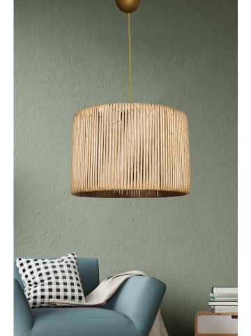 Opviq Hanglamp lichtbruin - (H)70 x Ø 30 cm