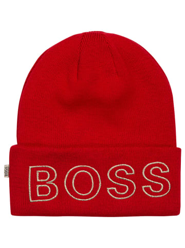 Hugo Boss Kids Mütze in Rot