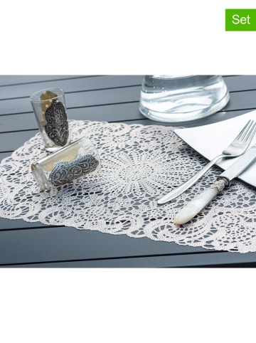 Calitex 4-delige set: placemats "Farelle" goudkleurig
