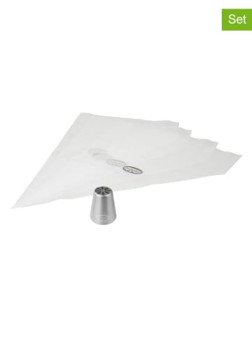 Dr. Oetker Końcówki cukiernicze (2 szt.) "Ice Cristal" - Ø 3,7 cm