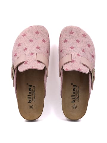 billowy Hausschuhe in Rosa