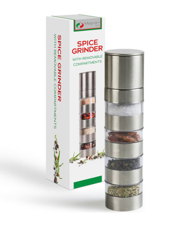 Lifa Living Gewürzmühle in Silber - (H)21 cm